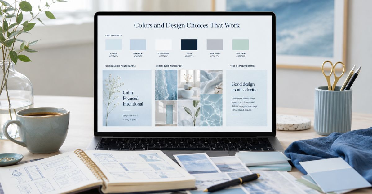 Instablu: Create a Calm Blue Social Media Style in 2026