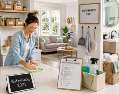 Wutawhacks 2021: DIY Tips for a Fresh, Organized Home
