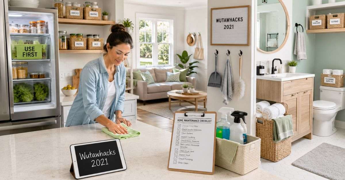 Wutawhacks 2021: DIY Tips for a Fresh, Organized Home