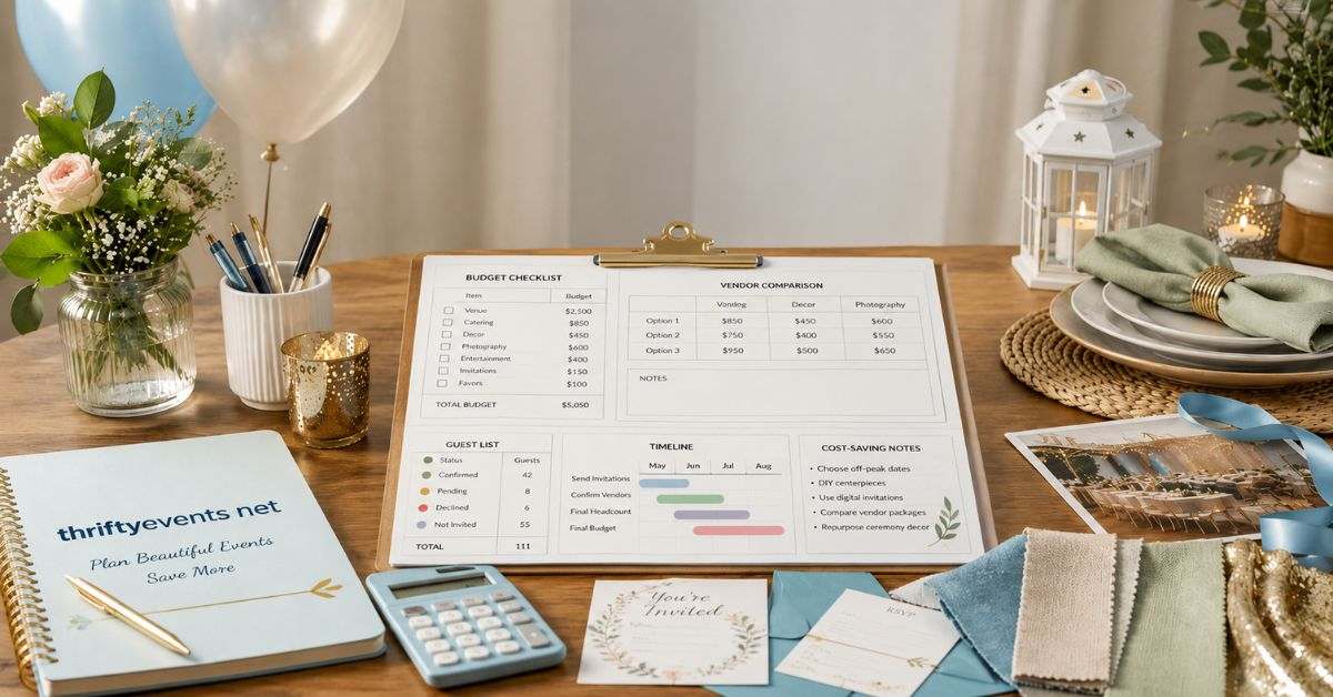Thriftyevents net: Smart Planning for Every Event