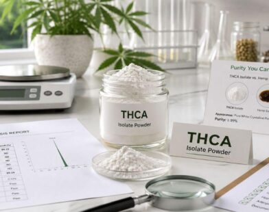 THCA Isolate Powder: Food Lab Testing and Legal Guide
