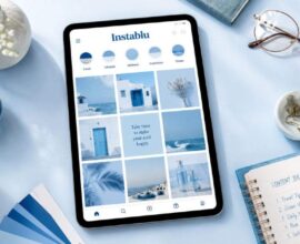 Instablu: Create a Calm Blue Social Media Style in 2026