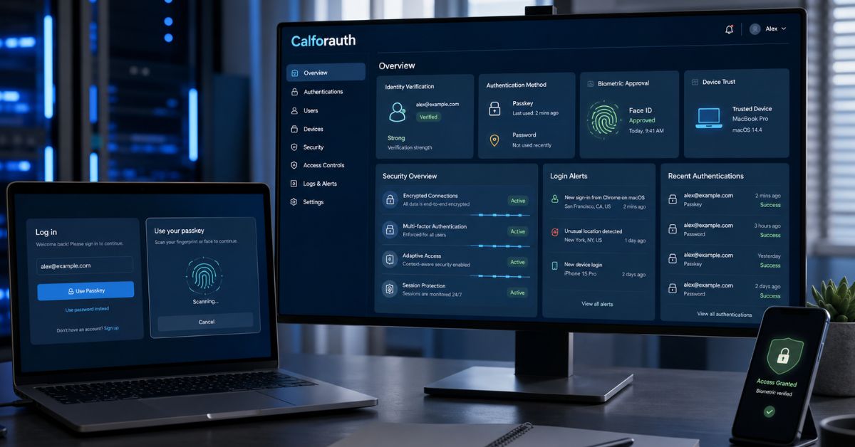 Calforauth: Smart Authentication for Online Safety