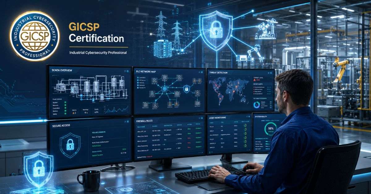 GICSP Certification: Roadmap for Industrial Cybersecurity