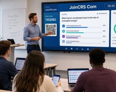 JoinCRS Com: Simple Polling for Smarter Classrooms