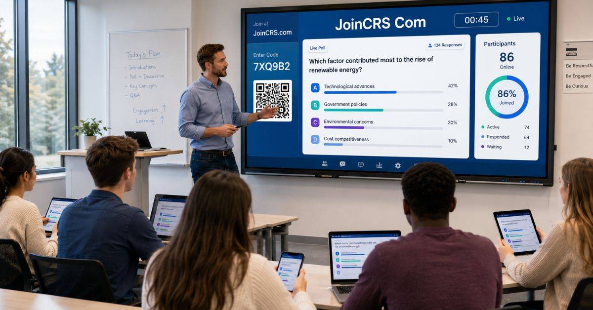 JoinCRS Com: Simple Polling for Smarter Classrooms