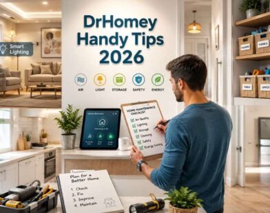 DrHomey Handy Tips: Healthier And Smarter Home