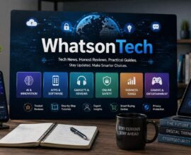 WhatsonTech: Latest Technology News and Helpful Guides