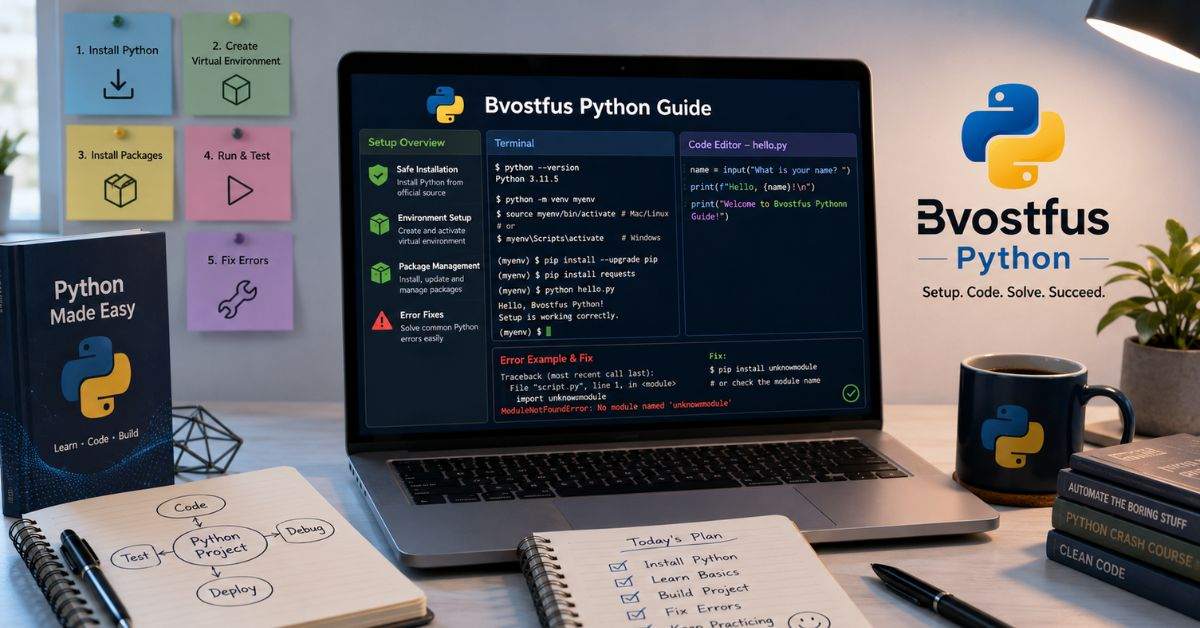 Bvostfus Python: Setup, Features, and Error Fixes Guide