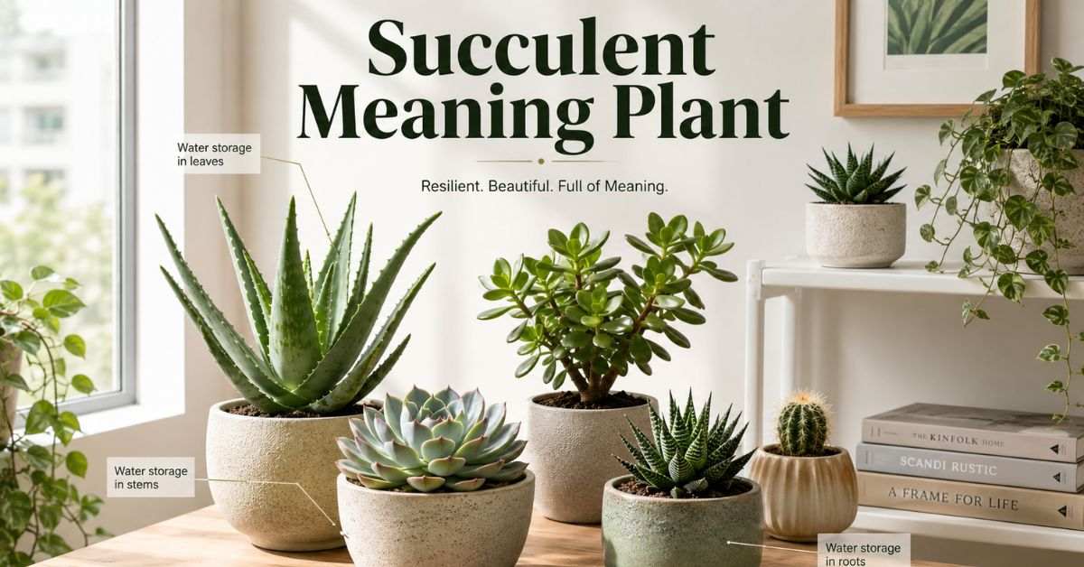 Succulent Meaning Plant: Types, Habitats, and Care Tips